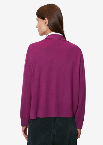 Marc O'Polo Knit cardigan in Purple