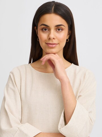 Fransa - Blusa 'ATEL' em branco