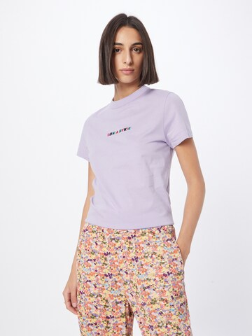 Sonia Rykiel - Camisa em roxo: frente