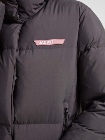 JACK1T Outdoorjas ' Star Shower Daunenjacke ' in Zwart