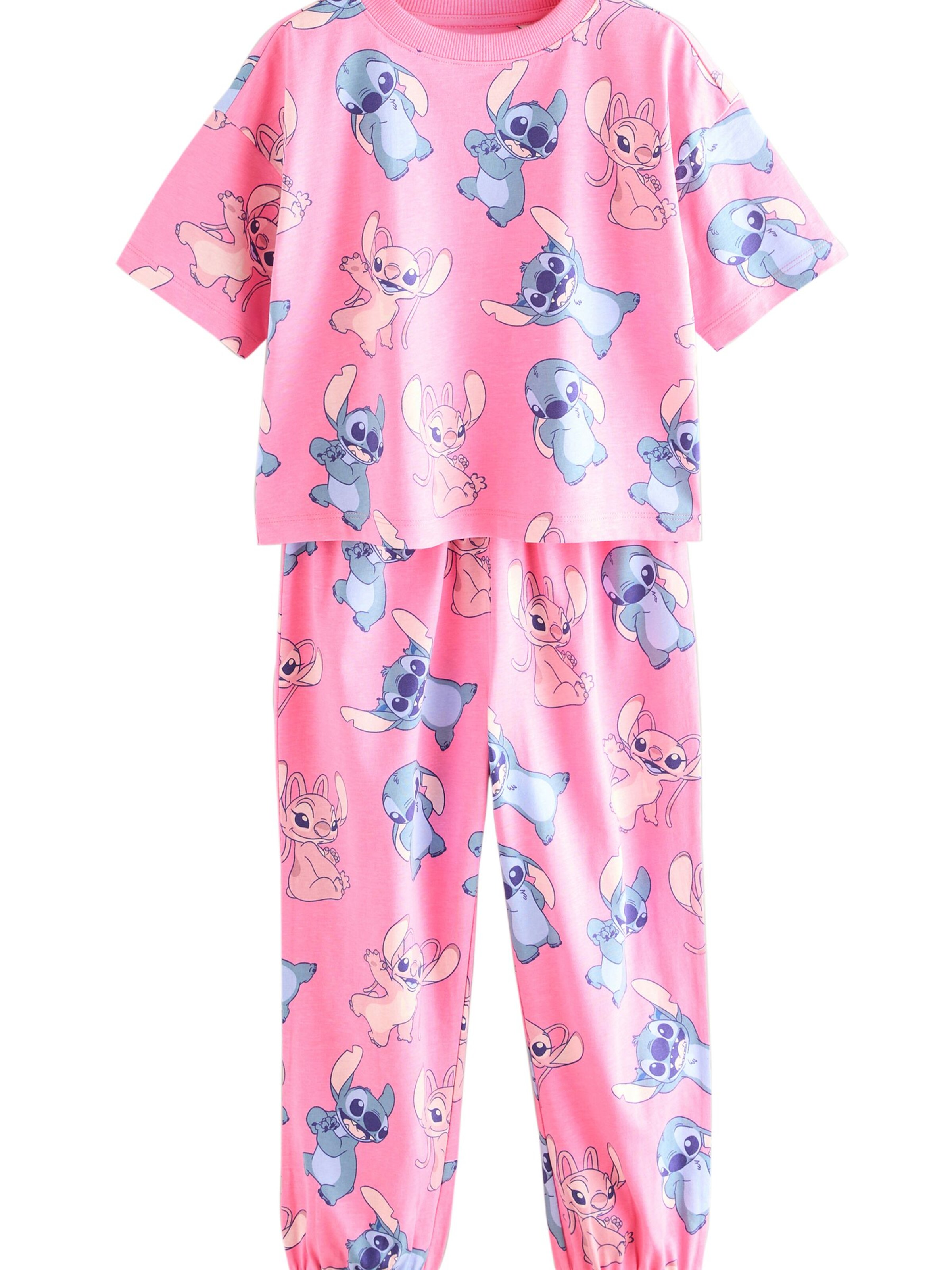 Next Schlafanzug 'Stitch' in Blau