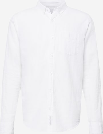 HOLLISTER Regular fit Button Up Shirt in White: front