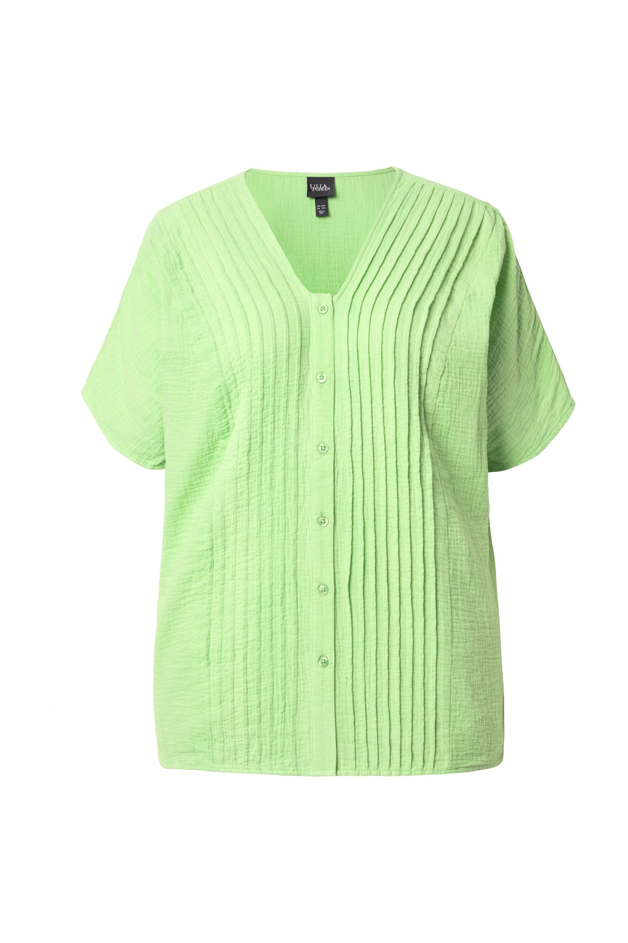 Ulla Popken Bluse in Grün: Vorderseite