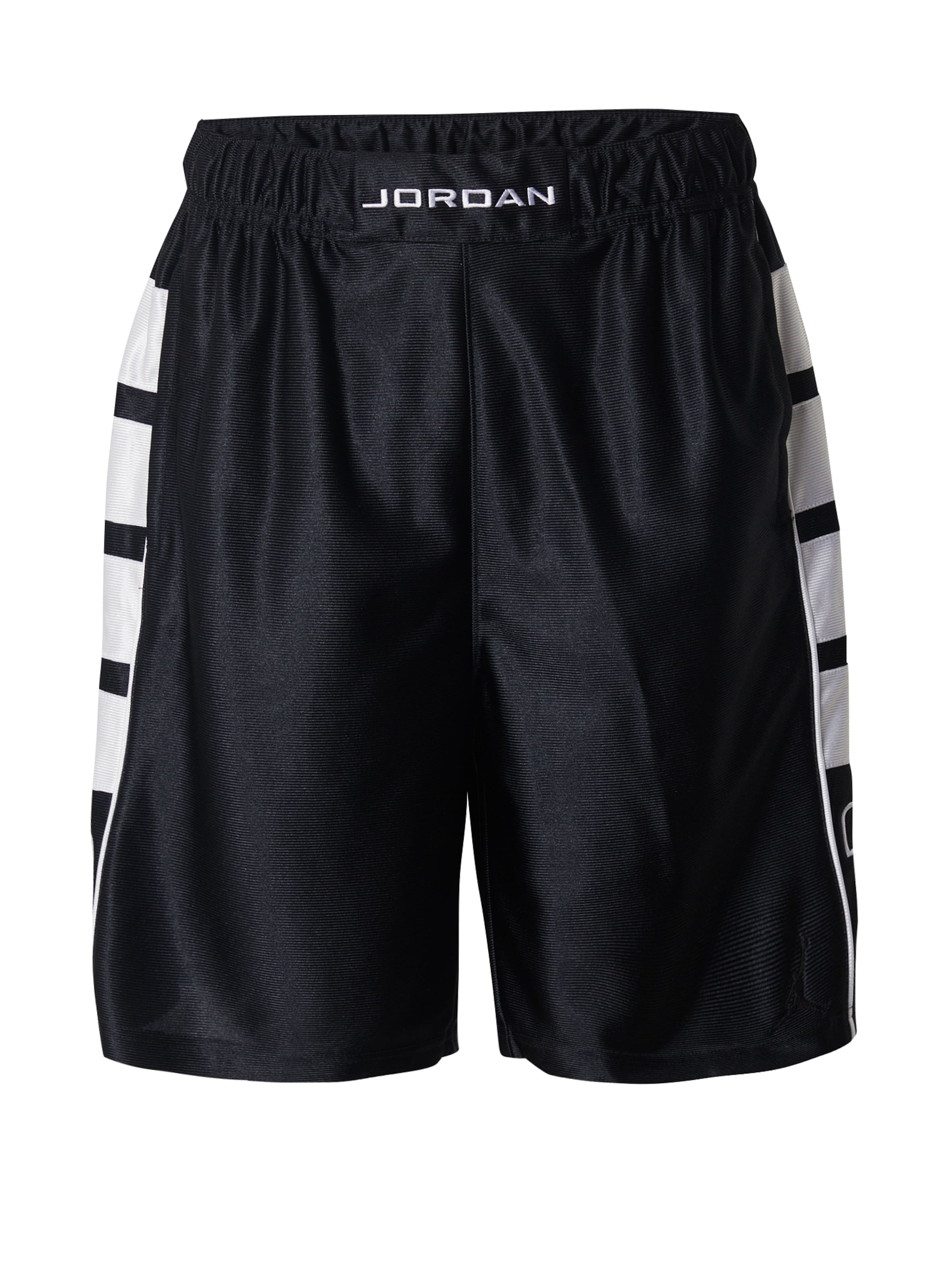 Largi Pantaloni de la Jordan pe negru: față