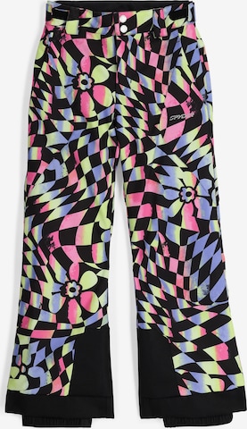 Spyder Regular Outdoor Pants 'OLYMPIA' in Mixed colors: front