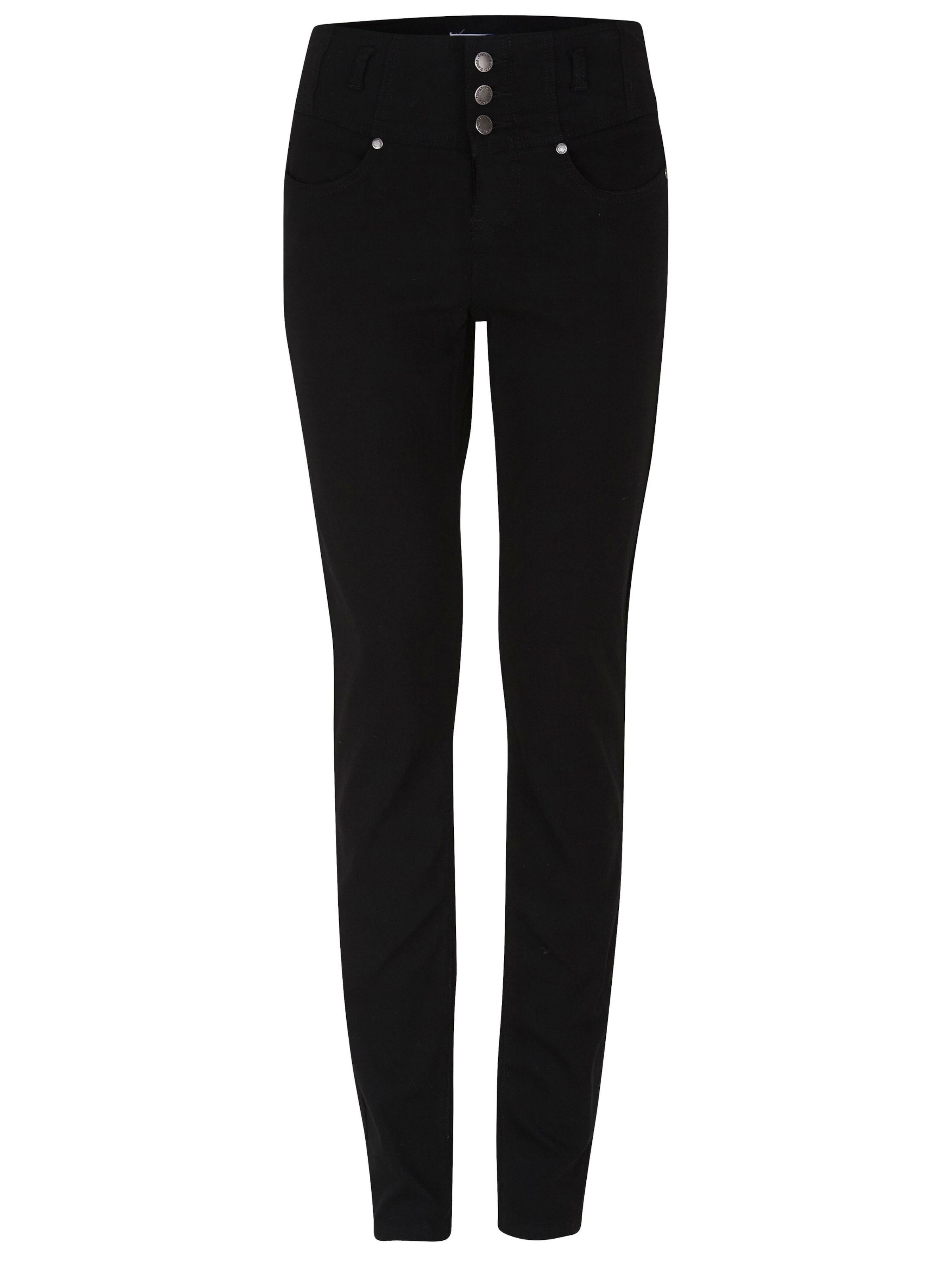 Fransa Skinny Džínsy 'Zalin 2' - Čierna: predná strana