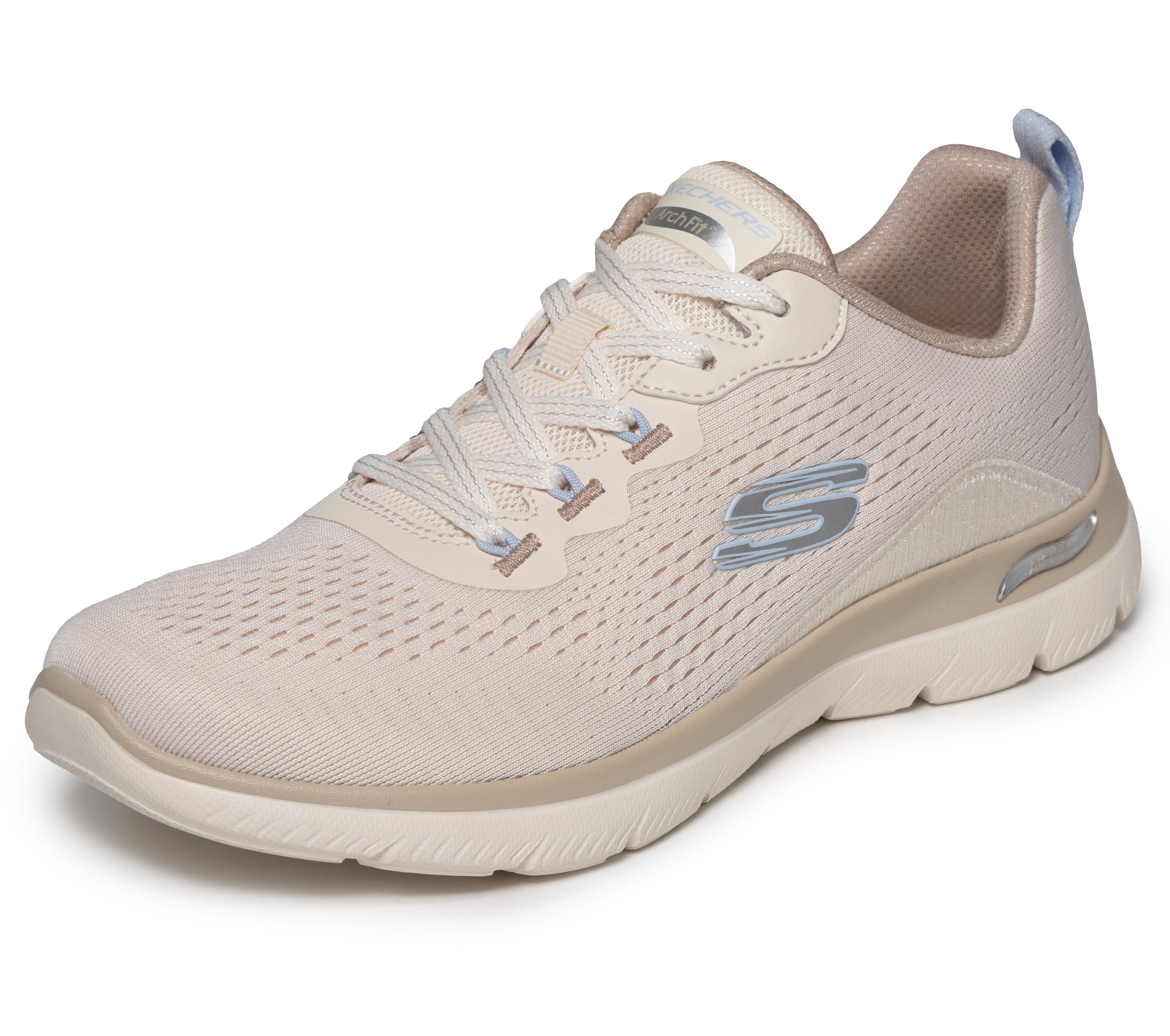 SKECHERS Sneakers 'Arch Fit Summits' in Beige: front