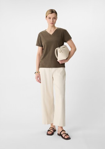 T-shirt COMMA en marron