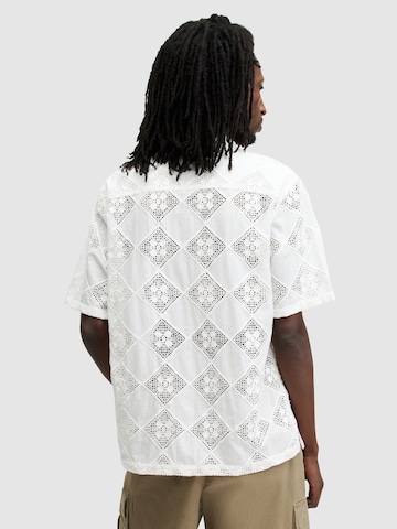 AllSaints Классический крой Рубашка 'VISTA' в Белый