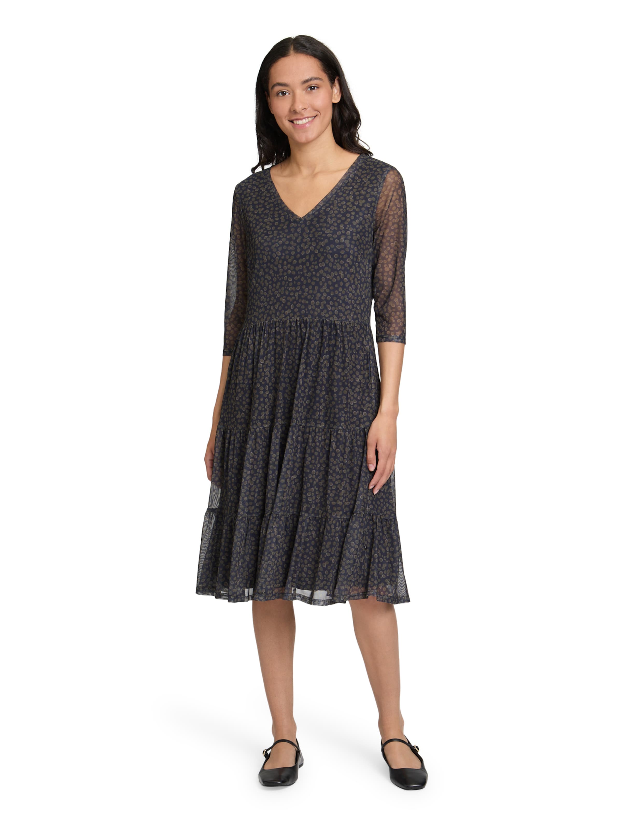 Vera Mont Kleid in Blau: Vorderseite