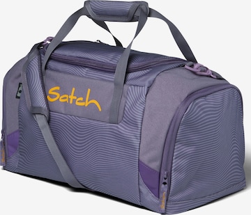 Satch Sports Bag in Purple: front