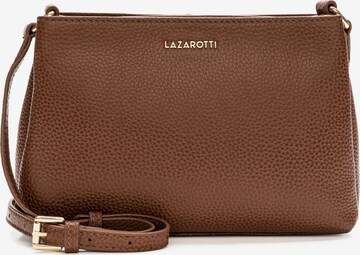 Lazarotti Crossbody Bag 'Bologna' in Brown: front