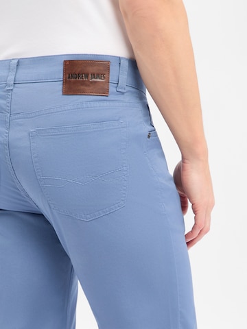 Regular Pantalon Andrew James en bleu