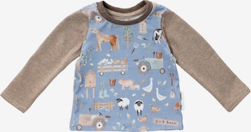 Land-Juwelen Shirt in Blau: Vorderseite