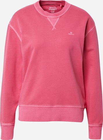 GANT Sweatshirt in Roze: voorkant