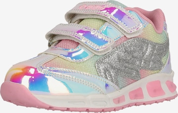 ZigZag Sneaker 'Roseau Girl' in Silber: Vorderseite
