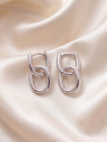 Jobo Earrings in Silver