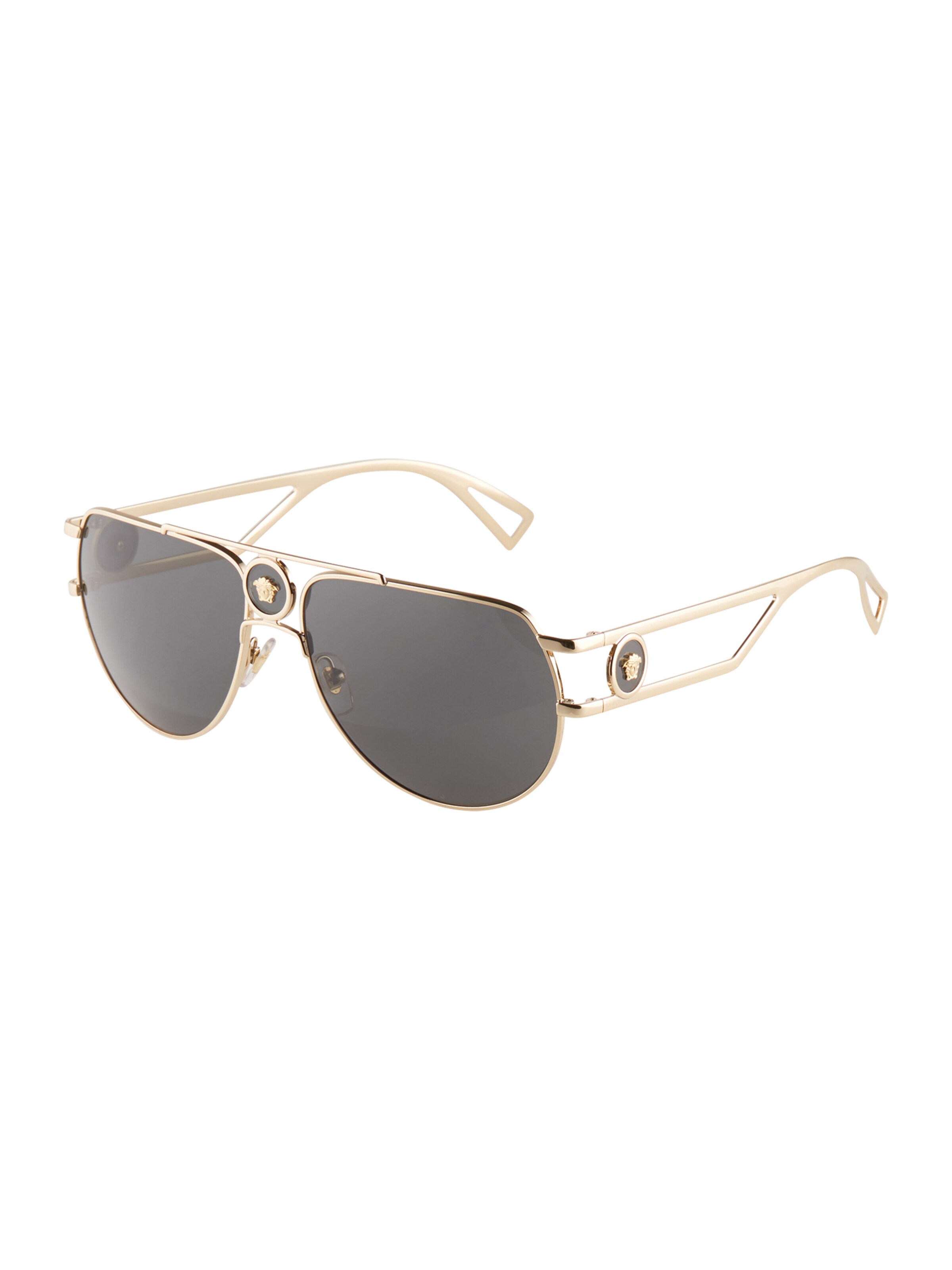 VERSACE Zonnebril '0VE2225' in Goud: voorkant