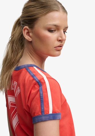 T-shirt 'Athletic Football' Superdry & Co en rouge