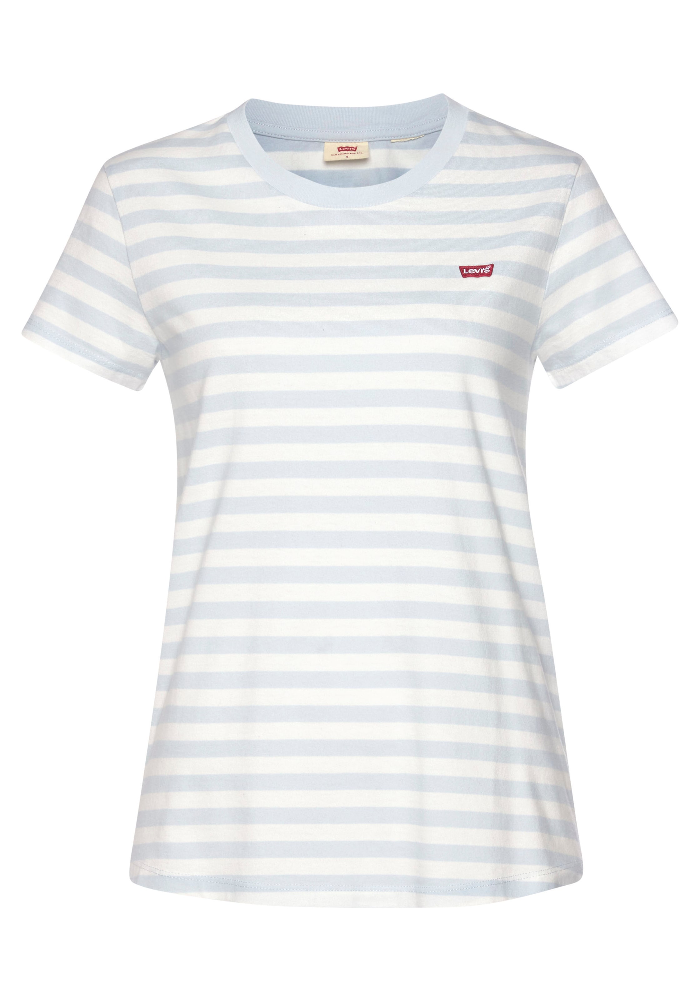 T-shirts et tops T-shirt LEVIS en Bleu Pastel, Blanc 