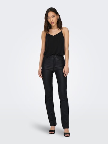 Coupe slim Pantalon 'ROYAL' ONLY en noir