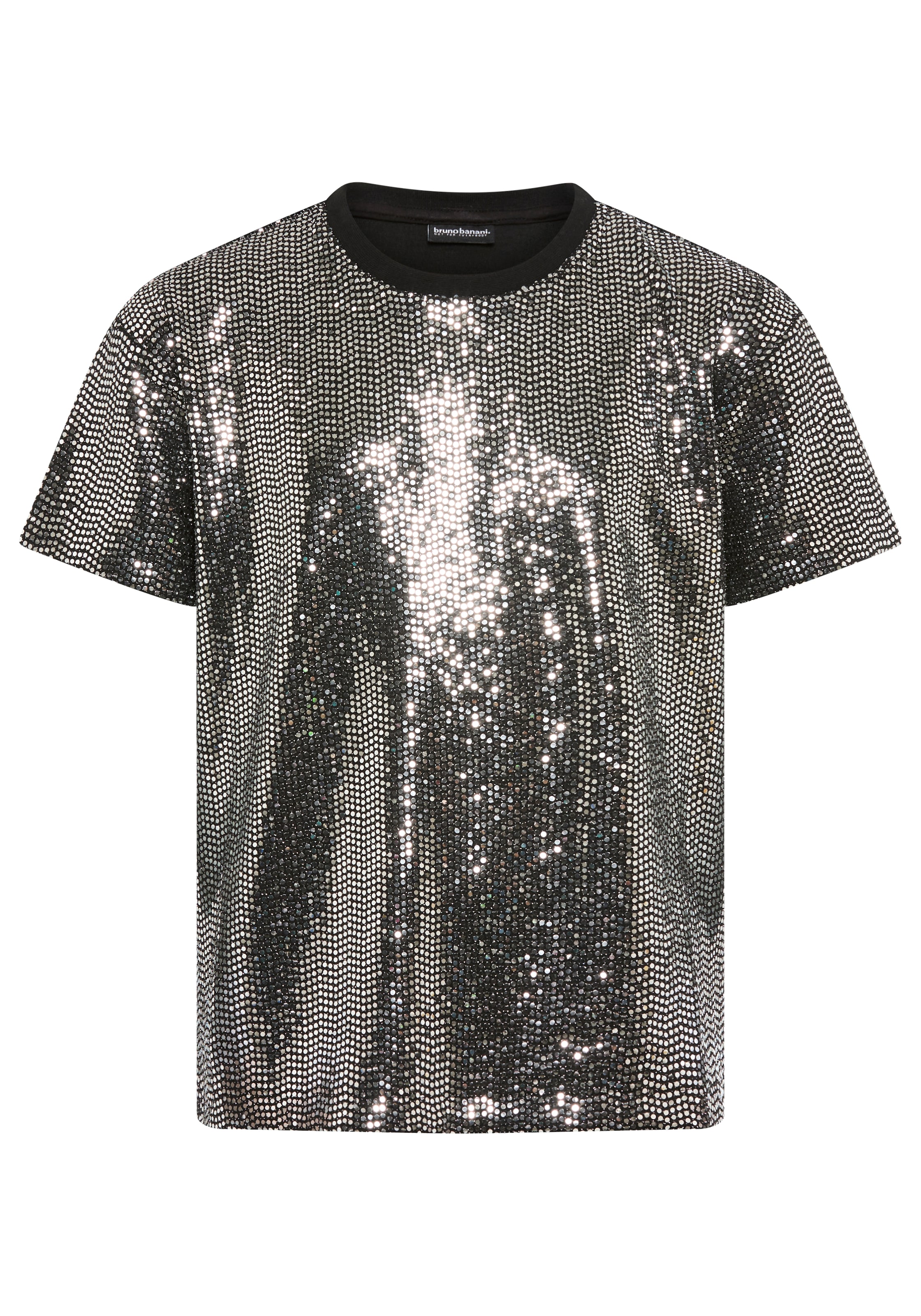 Bruno Banani LM T-Shirt in Silber: Vorderseite