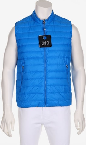 313 TRE UNO TRE Vest in M-L in Blue: front
