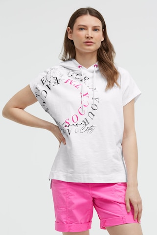 Soccx Sweatshirt in White: front