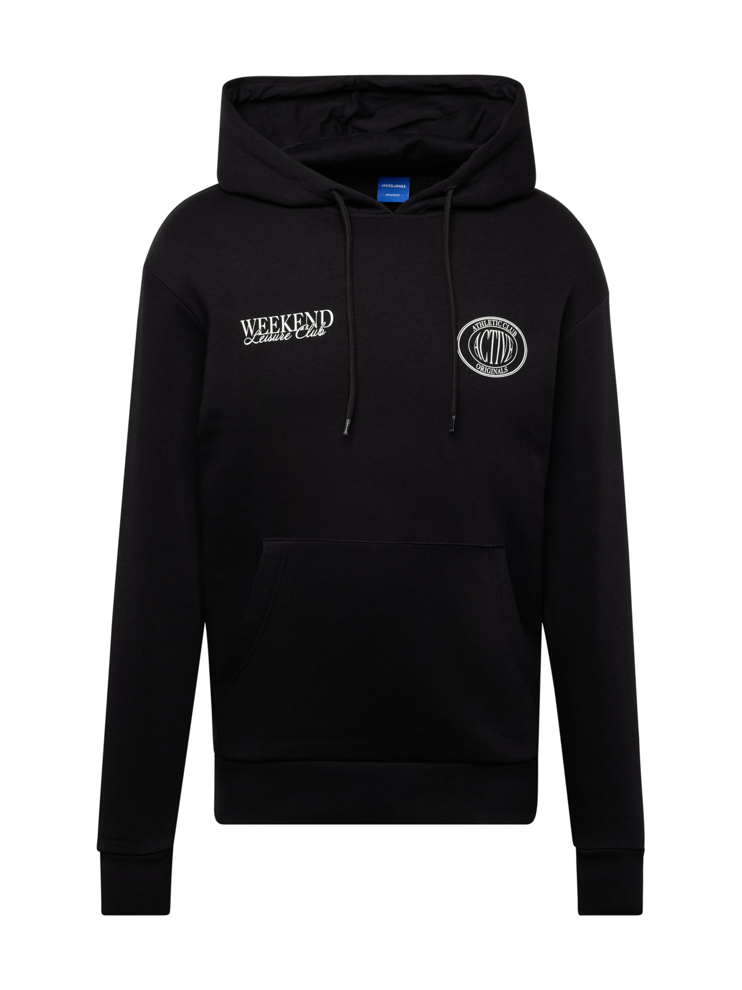 JACK & JONES Sweatshirt 'JORBradley' in Schwarz: Vorderseite