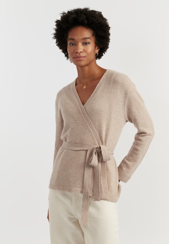 Chinti & Parker Kardigan 'Basics' w kolorze beżowy: przód