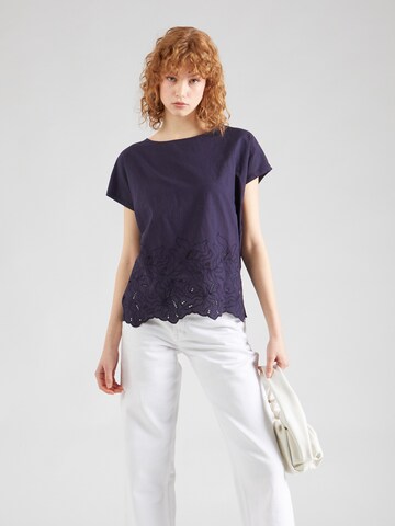 s.Oliver Shirt in Blauw: voorkant