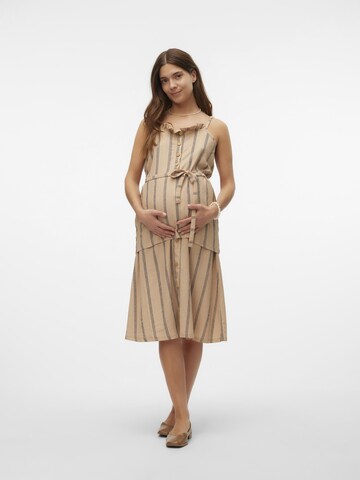 MAMALICIOUS Skirt 'MILA' in Beige