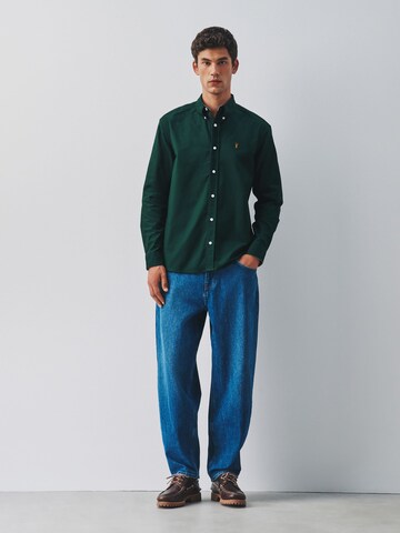 Regular fit Camicia di Next in verde