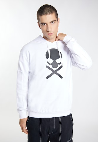 TUFFSKULL - Sweatshirt em branco: frente