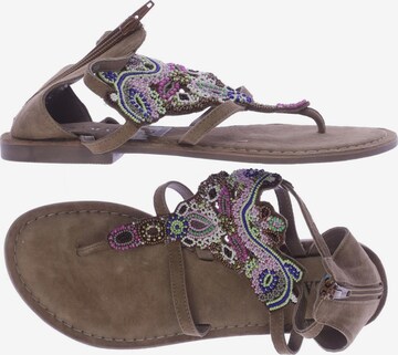 LAZAMANI Sandalen 39 in Braun: predná strana