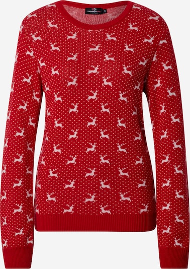 Zwillingsherz Sweater in red / white, Item view