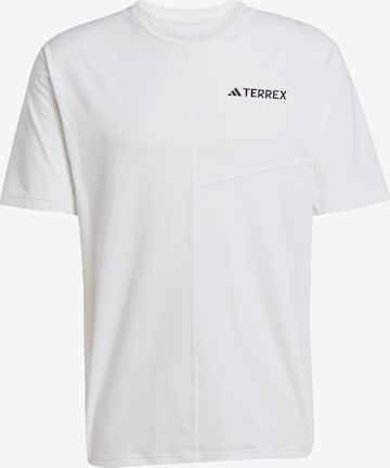 T-Shirt fonctionnel 'Multi' ADIDAS TERREX en blanc : devant