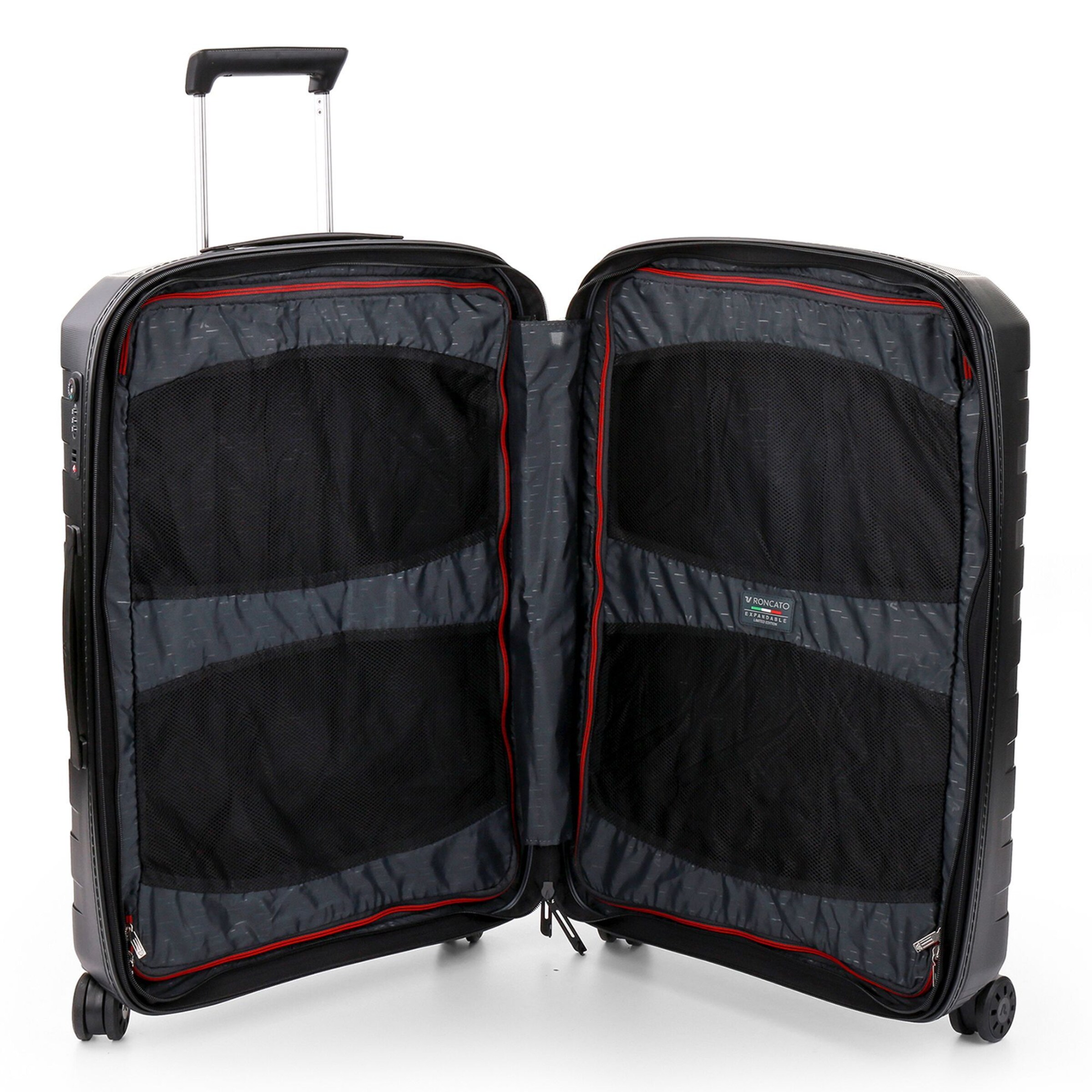 Roncato Suitcase Set 'Box 4.0 4' in Black