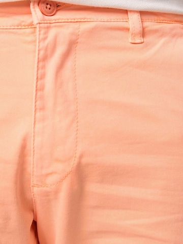 Regular Pantalon chino 'A206' Tazzio en orange