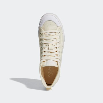 ADIDAS ORIGINALS High-Top Sneakers 'Nizza Platform Mid' in Beige