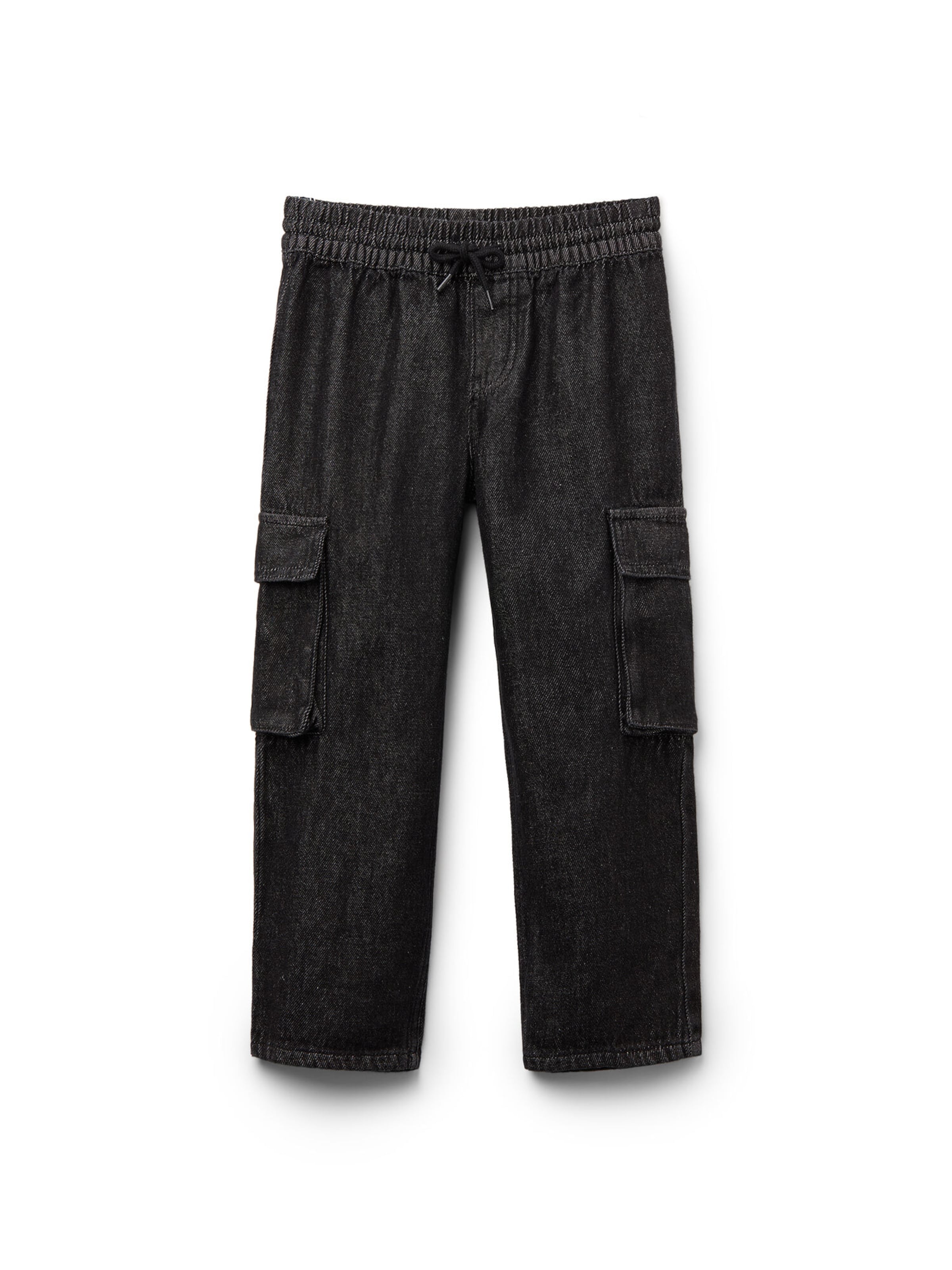Tezenis Loose fit Jeans in Black: front