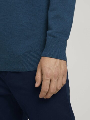 TOM TAILOR Regular Fit Pullover i grøn