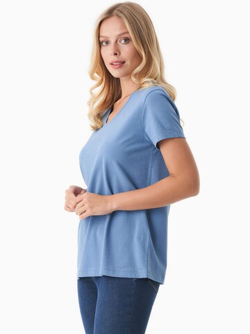 Organication T-Shirt in Blau