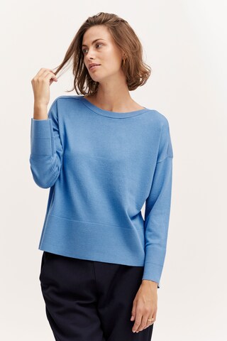 Pull-over 'Alma' Fransa en bleu : devant