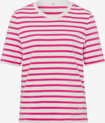 BRAX T-Shirt 'Cira' in Pink: predná strana