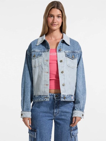GUESS Between-Season Jacket in Blue: front