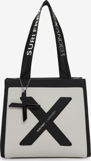 Suri Frey Shopper '  ALEXANDER ' in schwarz / weiß, Produktansicht
