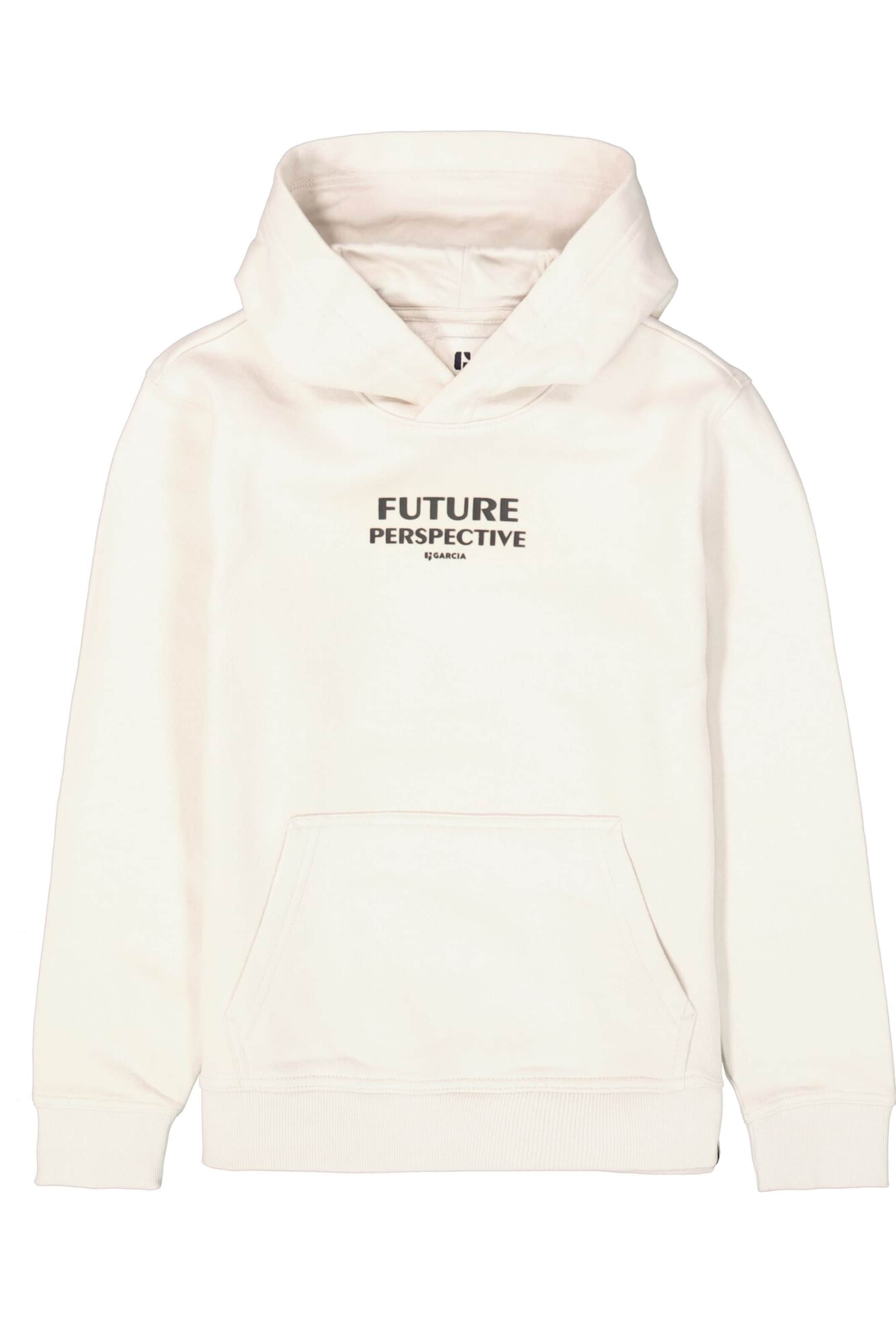 GARCIA Sweatshirt in Beige: Vorderseite