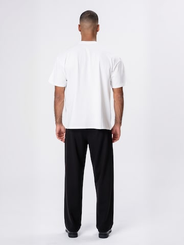 TEESHOPPEN Regular Trousers ' Performance ' in Black: back