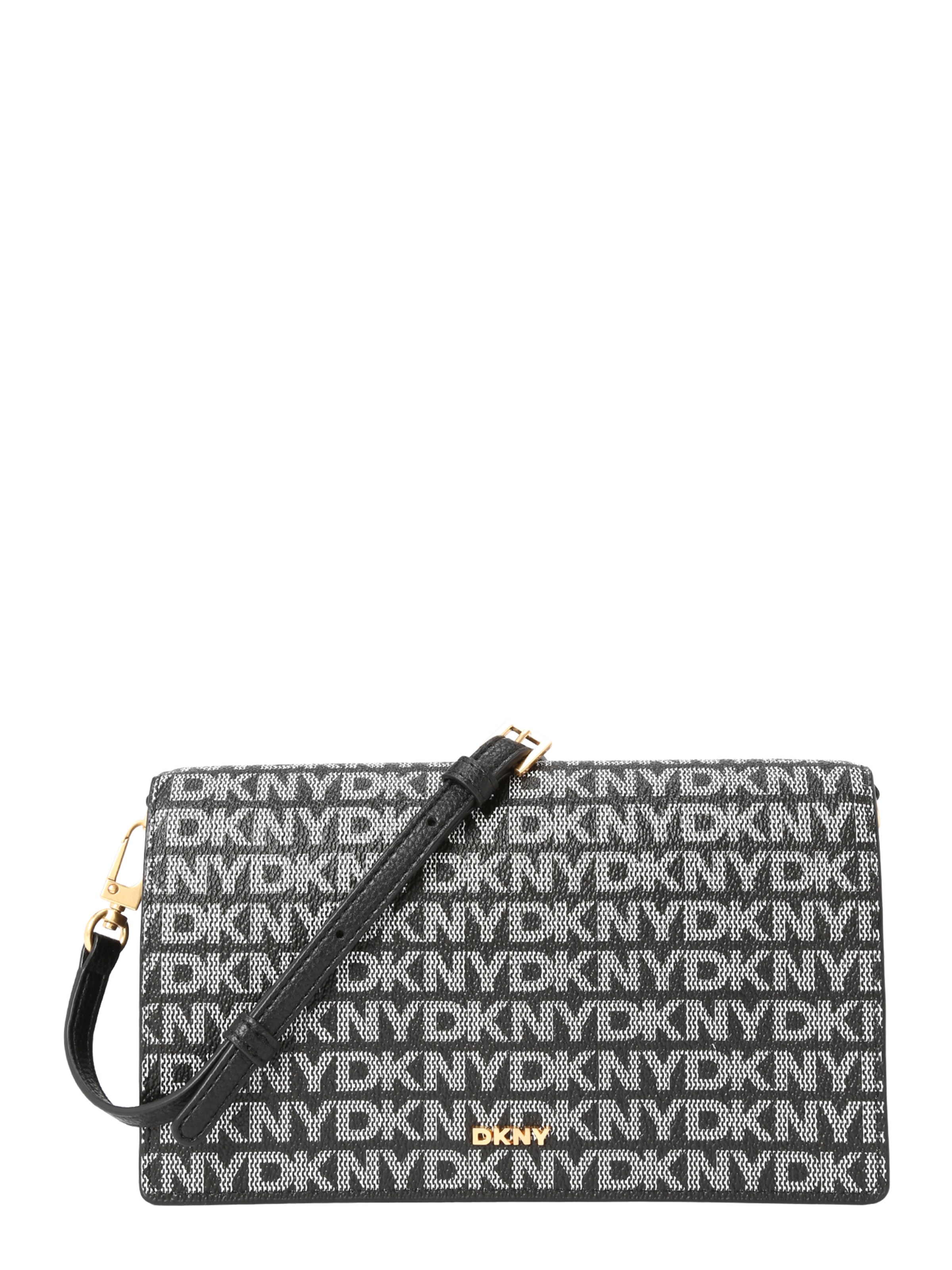 melns DKNY "Clutch" stila somiņa 'Farah': no priekšpuses